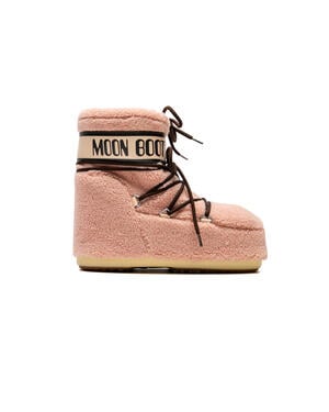 MOON BOOT ピンク EU36/38 Moon Boot ICON LOW FLEECE | 80D1409700-J001 | AFEW STORE
